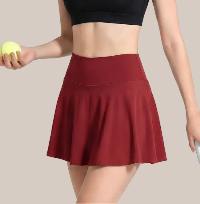 Dames sportrok met ingebouwde short – lichtgewicht en ademend voor actieve dagen - Jenay
