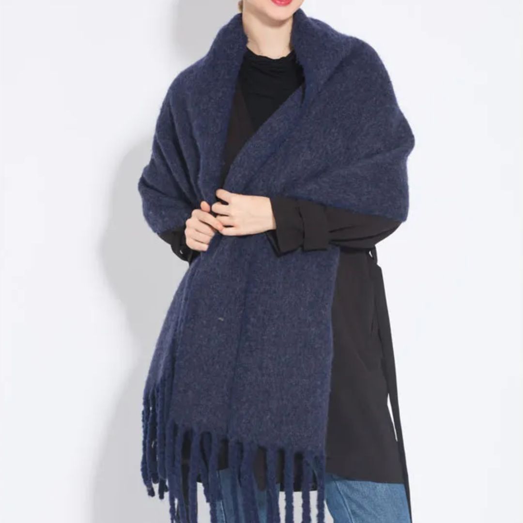 Silvy Pastel Sjaal | Dames Sjaal met Warme Zachte Stof en Elegante Pasteltinten