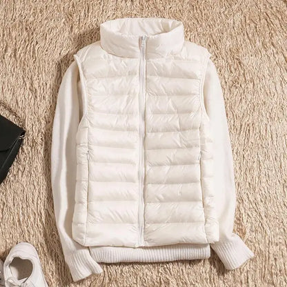 Ultralichte Donsbodywarmer | Dames bodywarmer met lichtgewicht warmte en stijlvol design