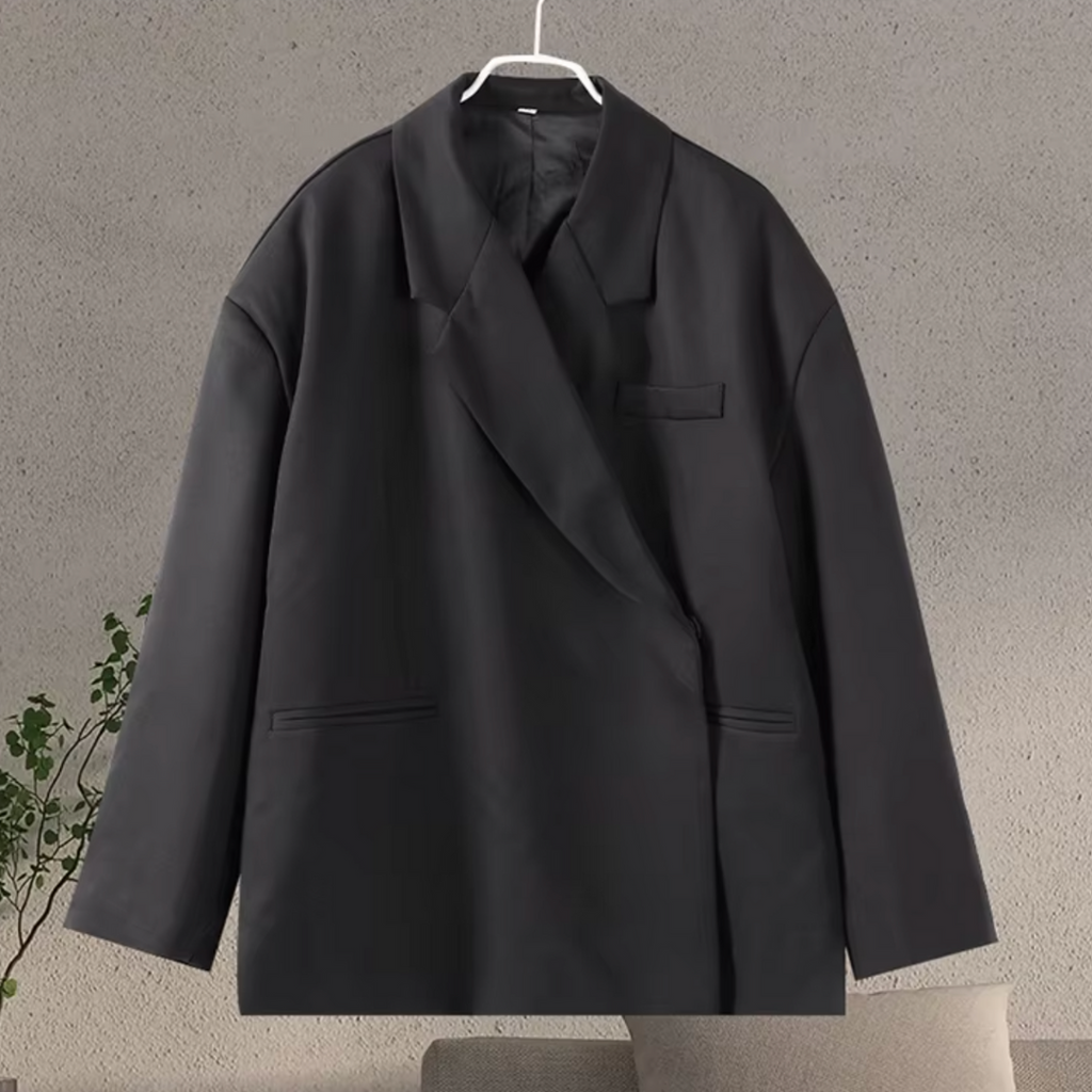 Sarah oversized blazer dames | Tijdloze blazer met moderne en klassieke details