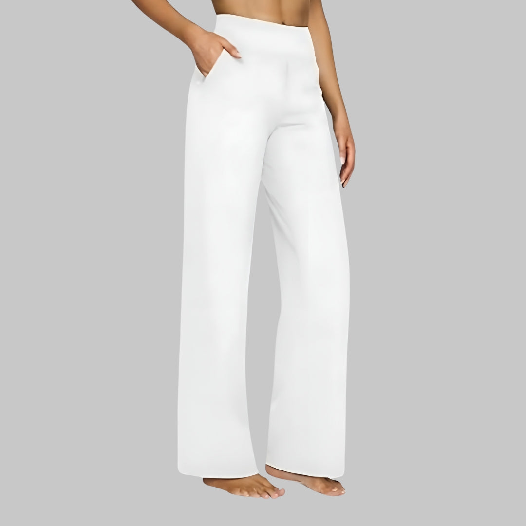 Lia Stretchbroek | Damesbroek met Comfortabele Pasvorm en Zachte Stretchstof