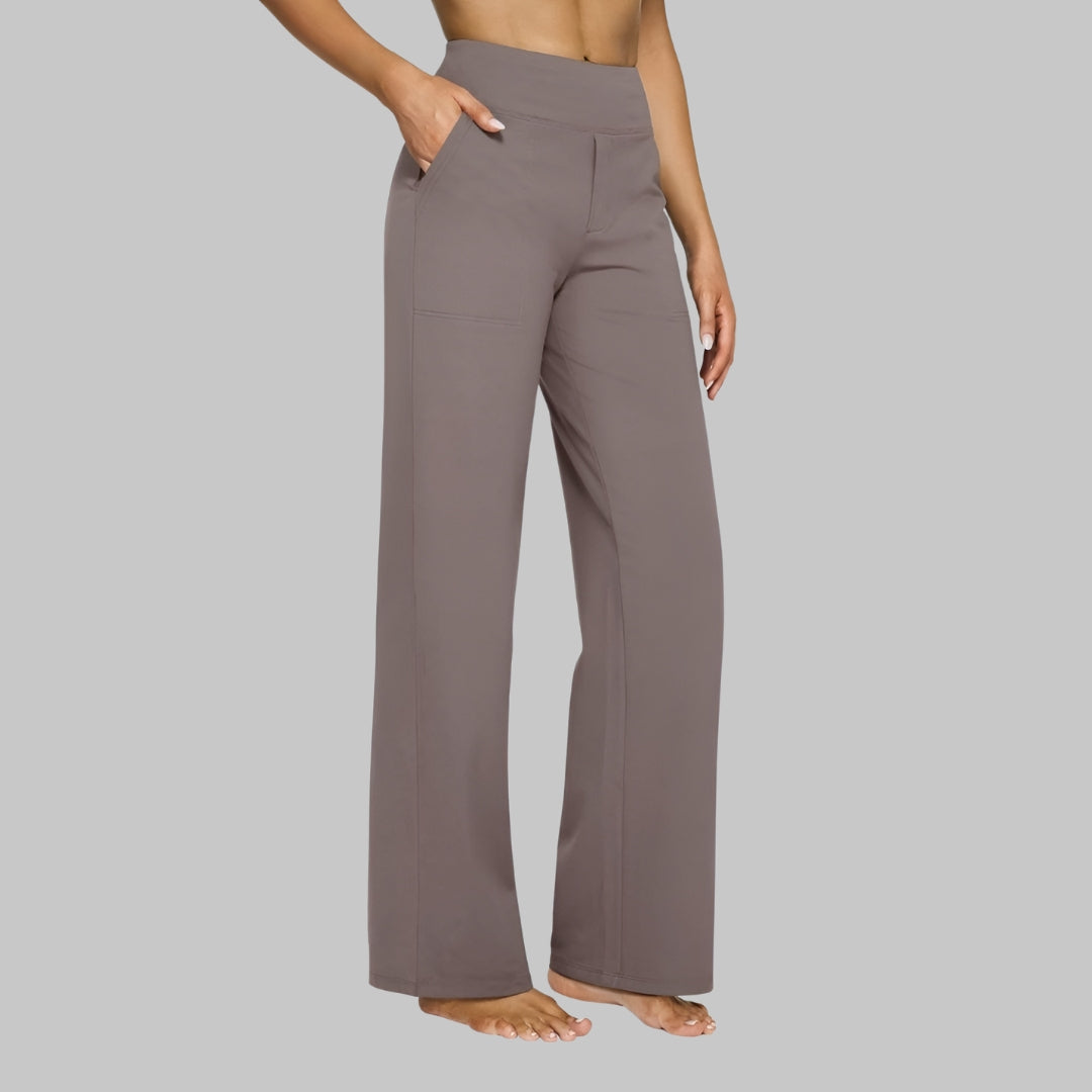 Lia Stretchbroek | Damesbroek met Comfortabele Pasvorm en Zachte Stretchstof