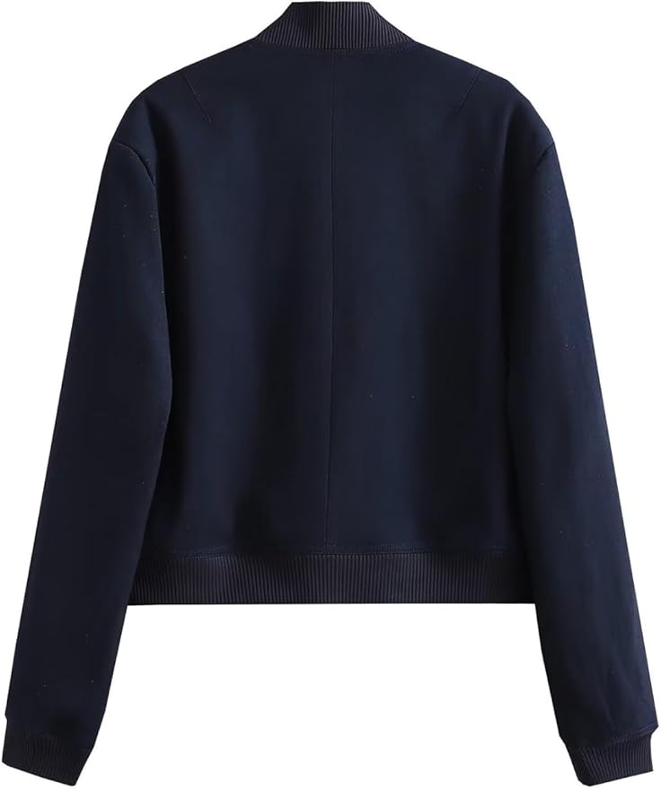 Nyssa | Dames bomberjack van luxe velvet met elegante uitstraling