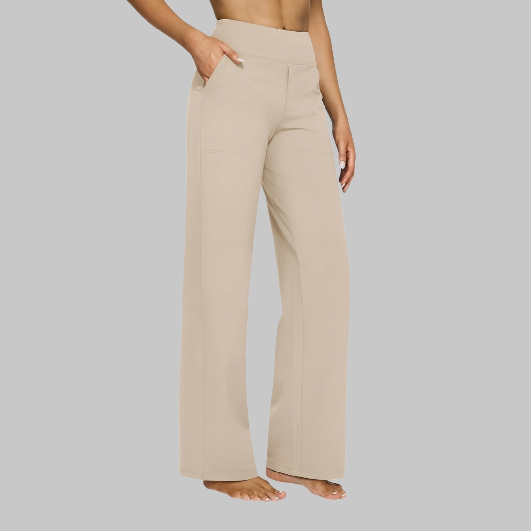 Lia Stretchbroek | Damesbroek met Comfortabele Pasvorm en Zachte Stretchstof