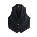 Dames Gilet – Klassiek Stijlvol met Knoopsluiting en Comfortabele Pasvorm - Kim