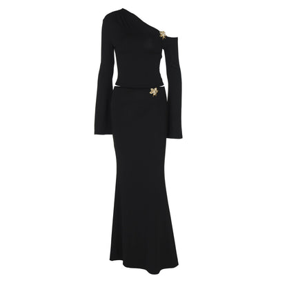 Karina | Elegante Set met Top en Maxi Rok