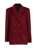 Lizzie Blazer | Dames blazer met ceintuur in luxe wolmix en getailleerd model