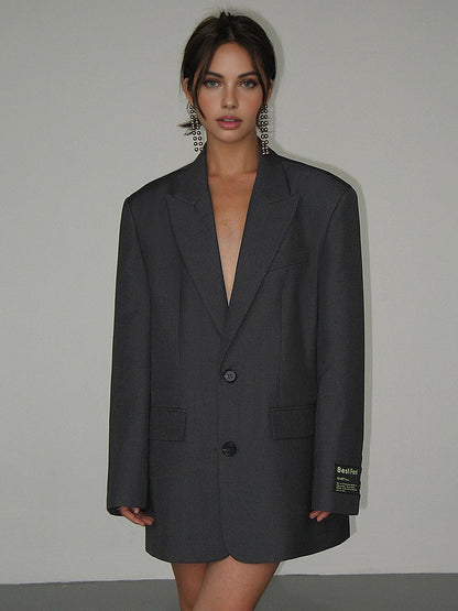 Erina Blazer | Oversized dames blazer met klassieke snit en elegante uitstraling