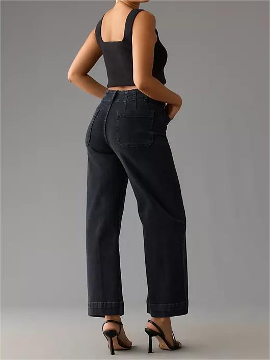 Estelle | Stretchy Jeans met Hoge Taille