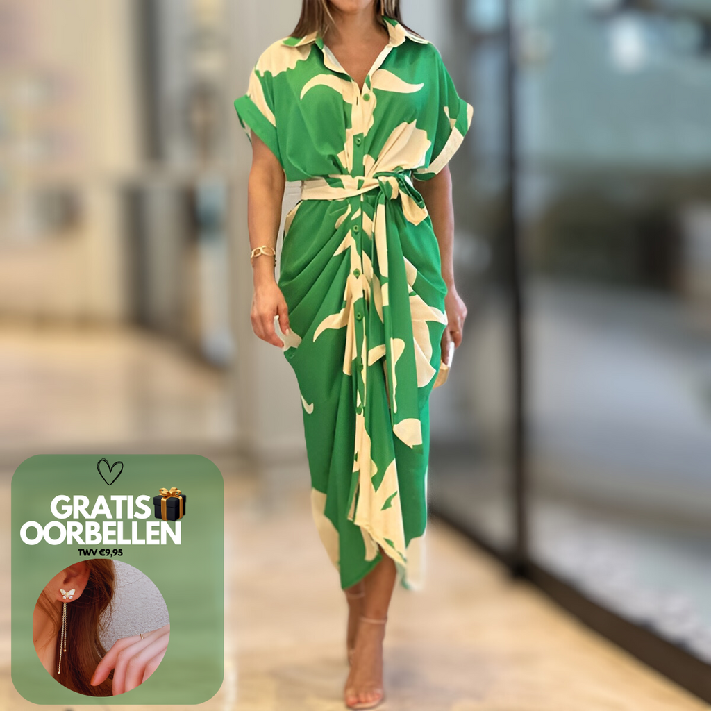 Fieke | Luchtige Dames Zomerjurk met Elegante Pasvorm – Jurk voor Comfort en Stijl