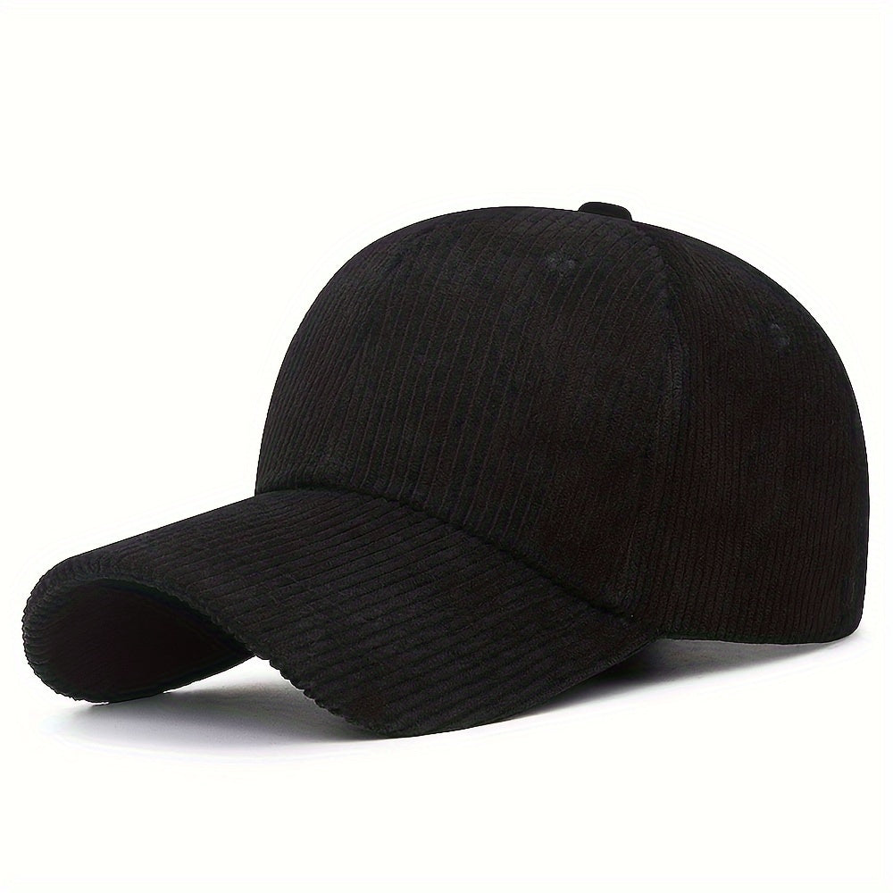 Ribfluwelen Unisex Baseballpet