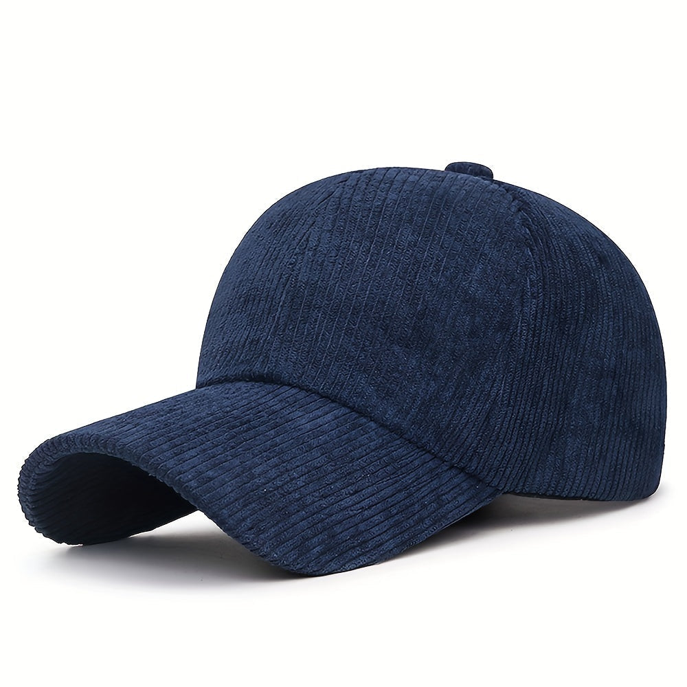 Ribfluwelen Unisex Baseballpet