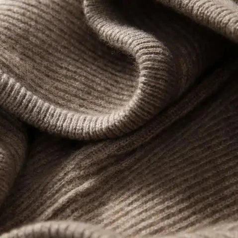Dames Gebreide Hoodie – Trui met Capuchon, Casual Pullover voor Herfst en Winter