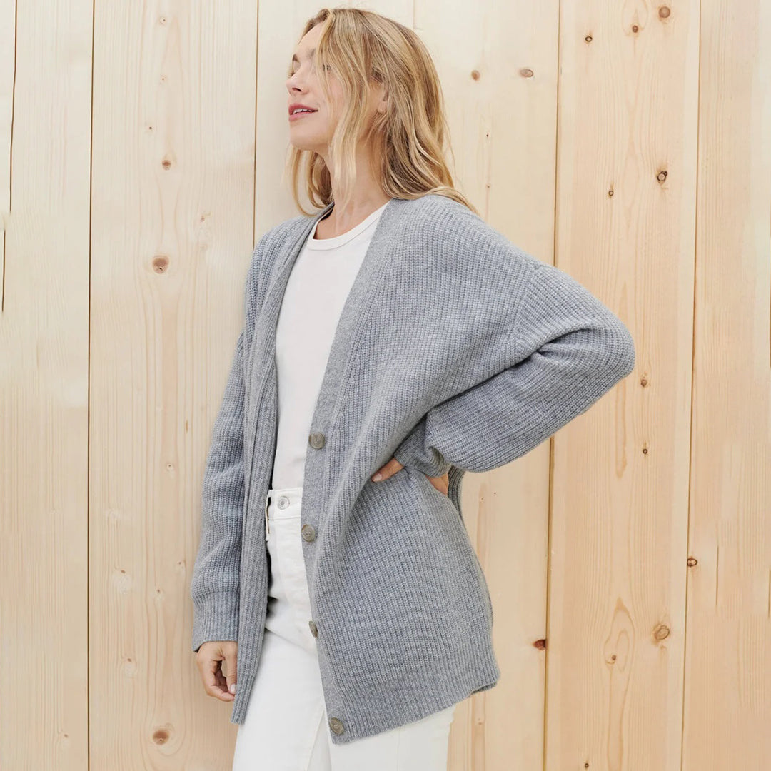 Gina Dames Vest | Zachte Wolmix , Oversized Zwart Vest Dames