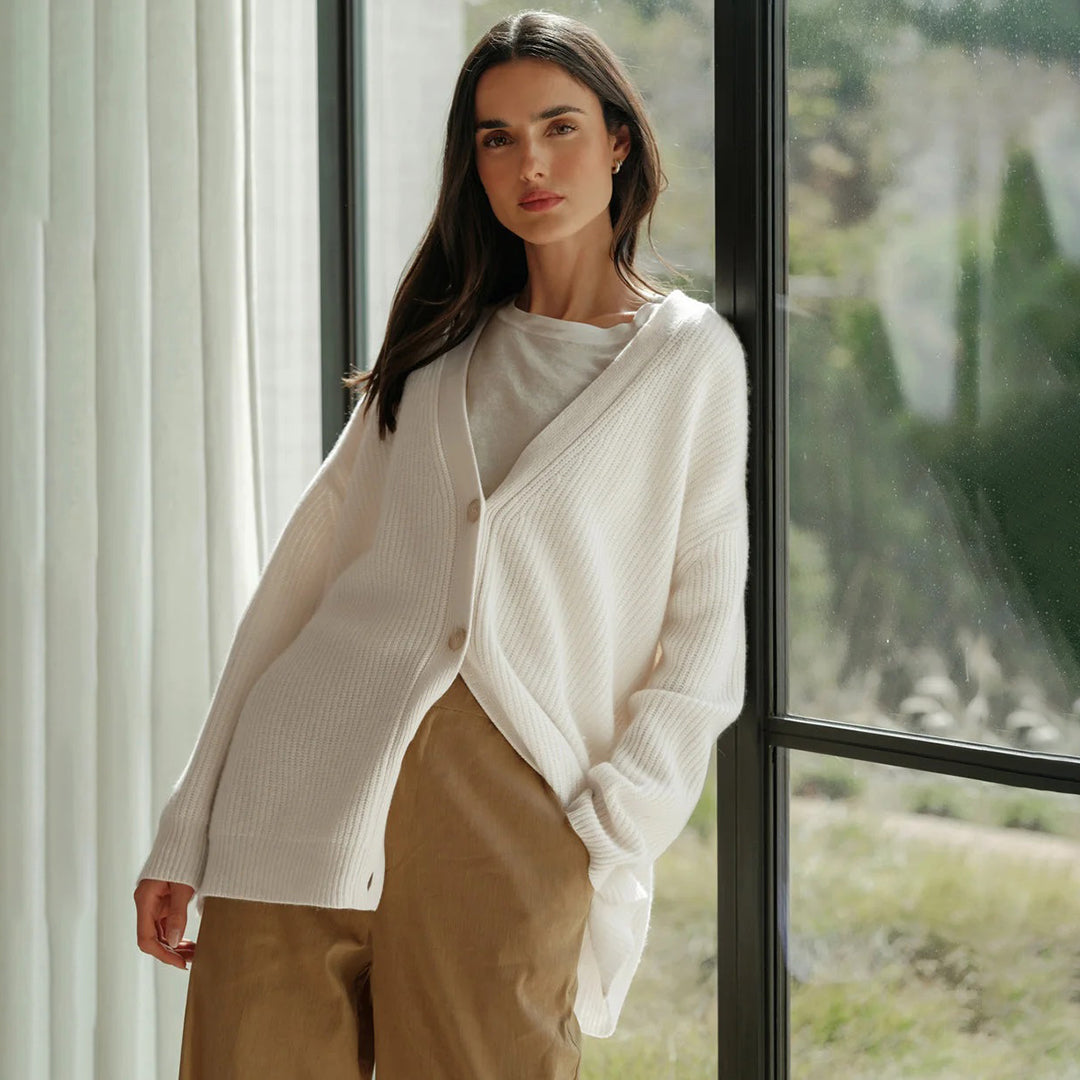 Gina Dames Vest | Zachte Wolmix , Oversized Zwart Vest Dames