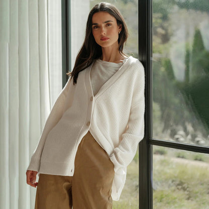 Gina Dames Vest | Zachte Wolmix , Oversized Zwart Vest Dames