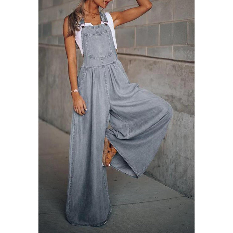 Rianne - Dames Denim Jumpsuit