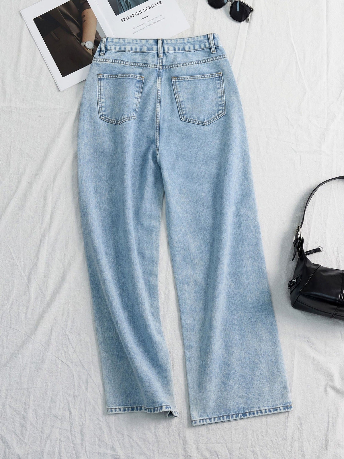 Hailey Denim Glitter Jeans | Dames spijkerbroek met sprankelende details en comfortabele pasvorm