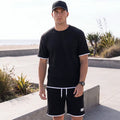 Heren Slim Fit Set – T-shirt met Korte Broek, Geschikt voor Casual en Dagelijks Gebruik