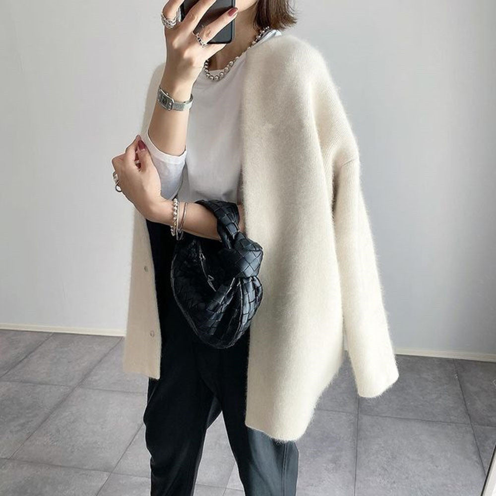 Kath Vest Dames, Wol en Mohair, Warm en Elegant