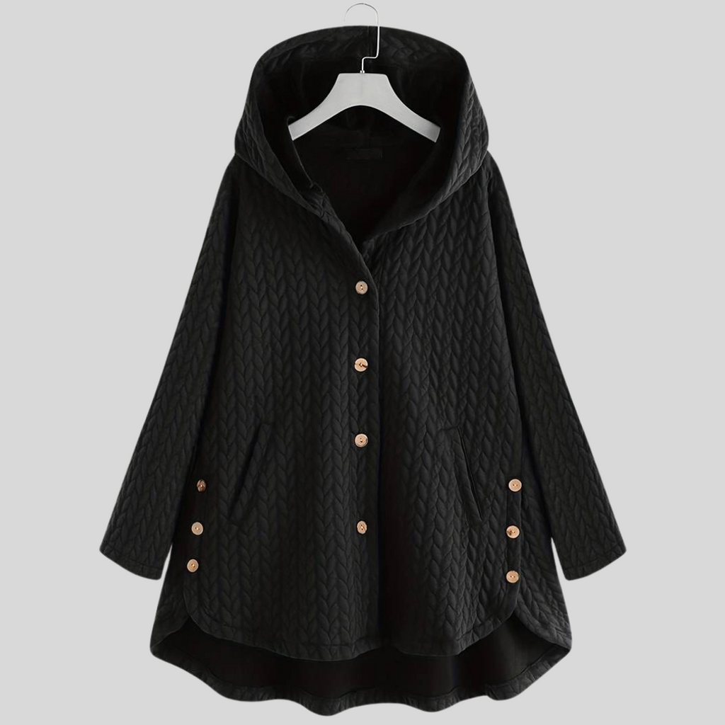 Dames Warme Wintermantel – Comfortabel, Waterafstotend, Casual voor Koud Weer