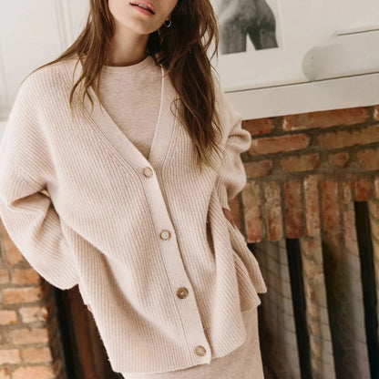Gina Dames Vest | Zachte Wolmix , Oversized Zwart Vest Dames