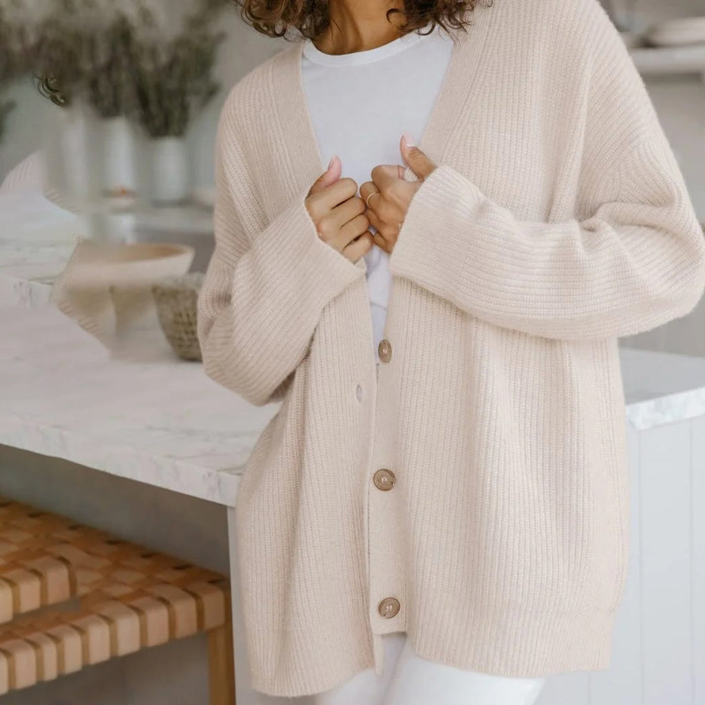 Gina Dames Vest | Zachte Wolmix , Oversized Zwart Vest Dames