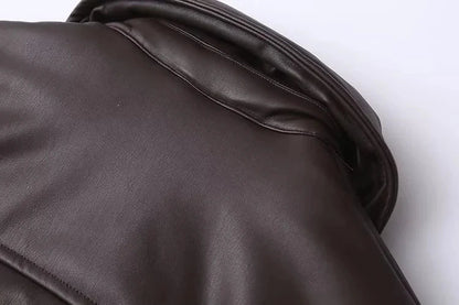 Bonita Jas | Dames Jas met Oversized Pasvorm en Vegan Leer