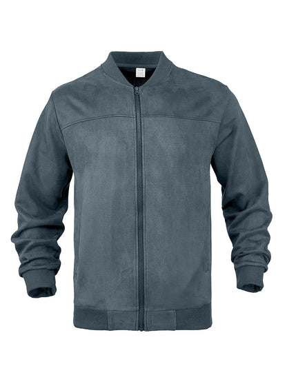 Mannen Slim Fit Jas – Minimalistisch Ontwerp