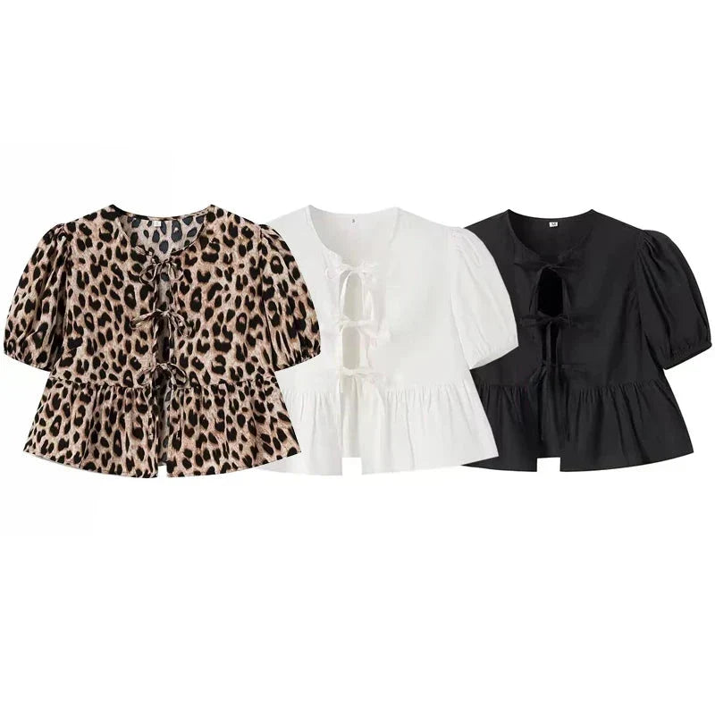 Petronelle – Crop Top – Comfortabele Katoenmix – Trendy Design