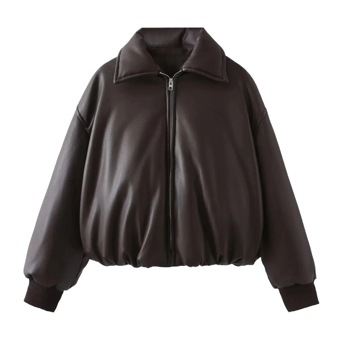Bonita Jas | Dames Jas met Oversized Pasvorm en Vegan Leer