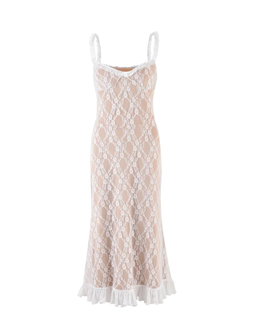 EVI | Elegante Kanten Maxi Jurk voor Dames