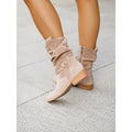 Tessa | Slouchy Buckle Ankle Boots 0