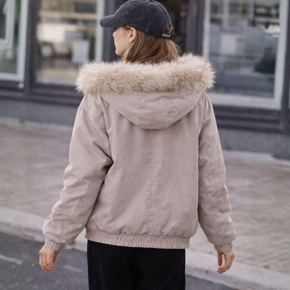 Jennifer parka dames | Warme winterjas met voering en eigentijds design