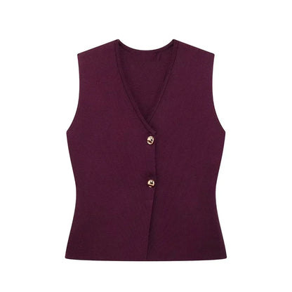 Bau-ann | Mouwloze Gilet Top