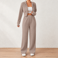 Lynda | Dames tweedelige set met stijlvolle top en comfortabele broek
