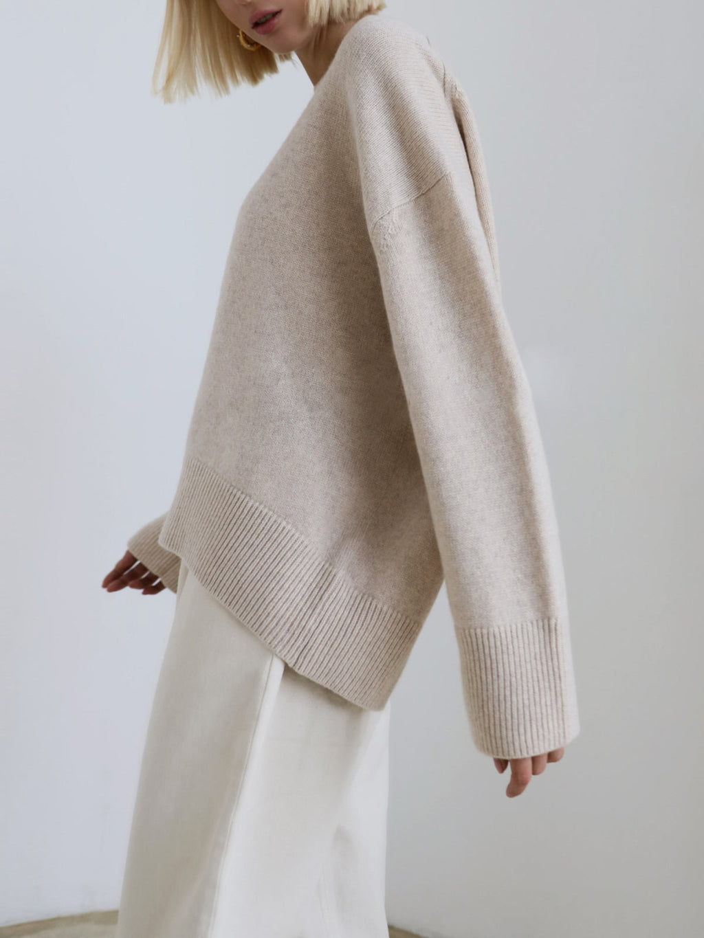 Oversized Trui | Dames gebreide trui met casual stijl en comfortabele pasvorm