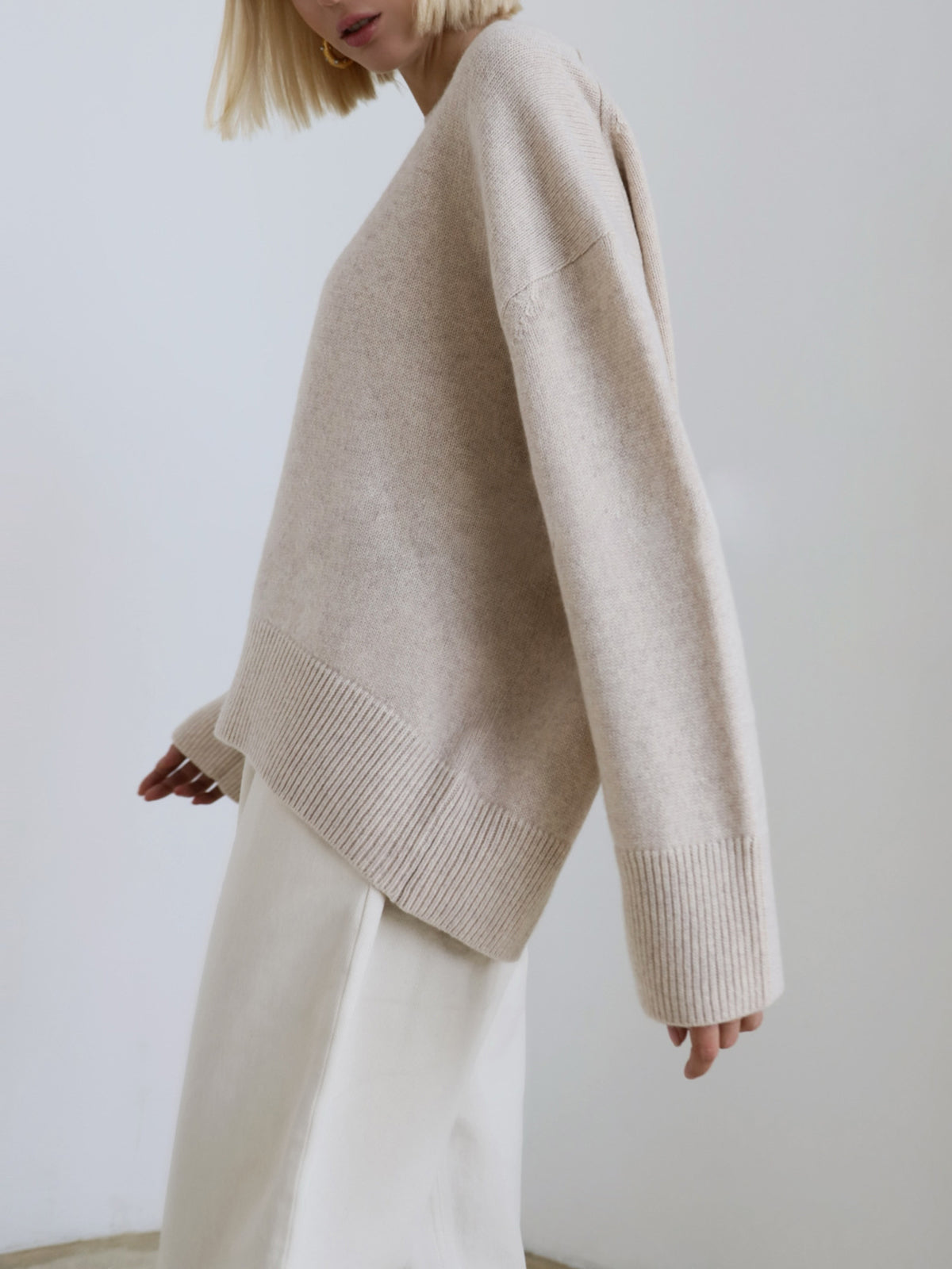 Oversized Trui | Dames gebreide trui met casual stijl en comfortabele pasvorm