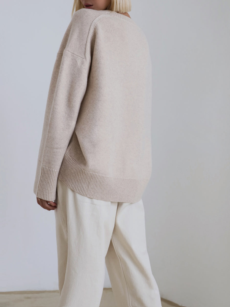 Oversized Trui | Dames gebreide trui met casual stijl en comfortabele pasvorm