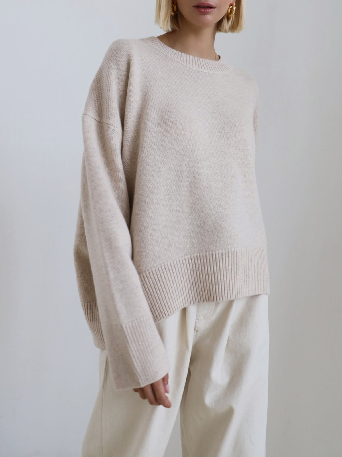 Oversized Trui | Dames gebreide trui met casual stijl en comfortabele pasvorm