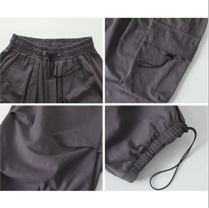 Allison cargobroek dames | Trendy broek met comfortabele pasvorm en ruime zakken