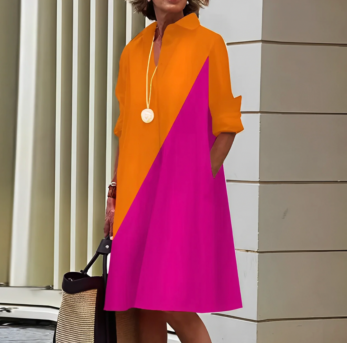 Amy - Blouse Jurk