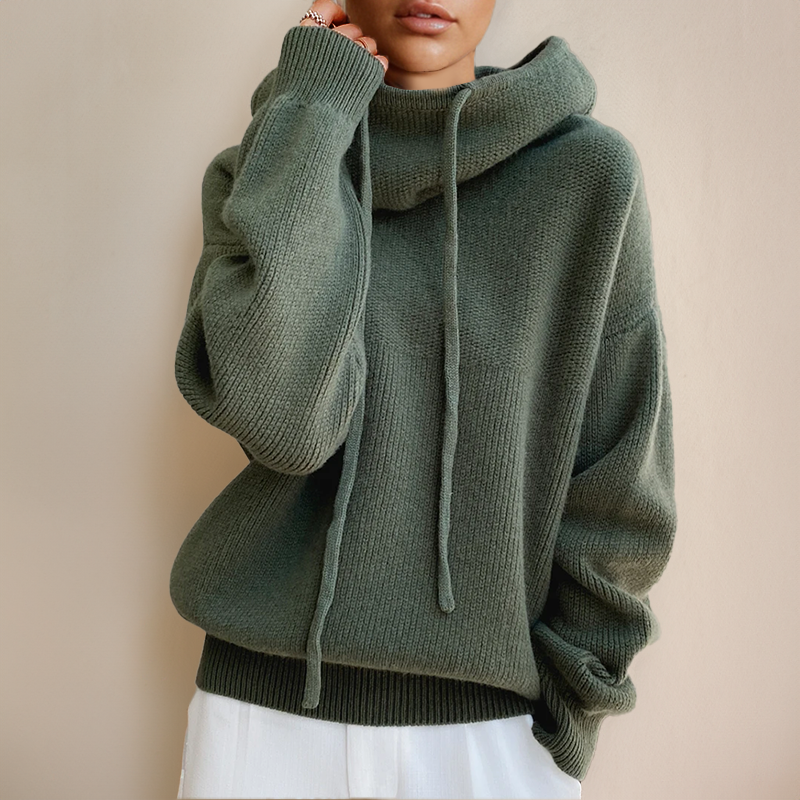Anastasia - Cozy gebreide hoodie