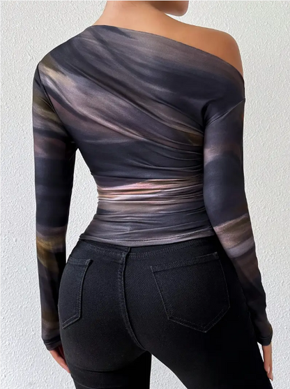 Bethany | Off-shoulder top voor dames met elegante pasvorm en moderne uitstraling
