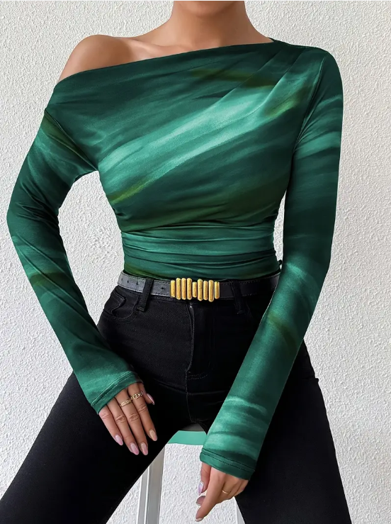Bethany | Off-shoulder top voor dames met elegante pasvorm en moderne uitstraling