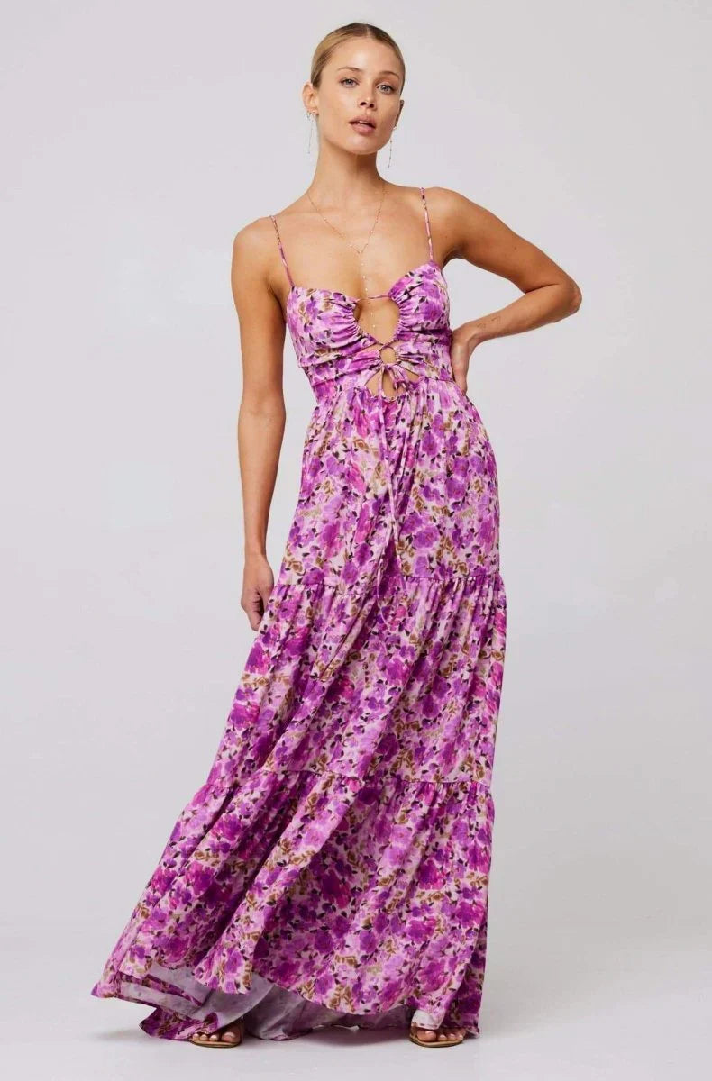 ELIN | Cut-Out Maxi Jurk voor Dames