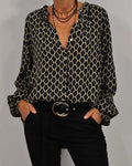 Blouse met lange mouwen