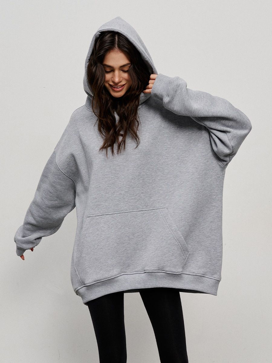 Brenna - Comfortabele Oversized Hoodie met Voorzak voor Vrouwen