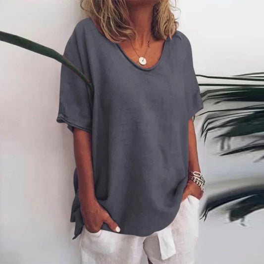 Comfortabel los shirt voor dames