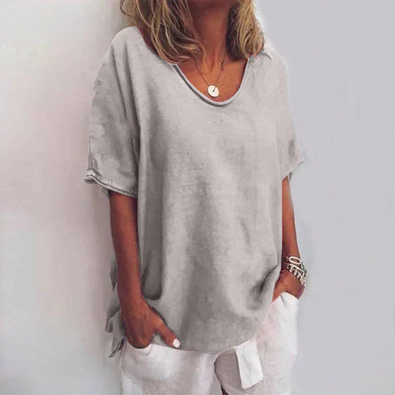 Comfortabel los shirt voor dames